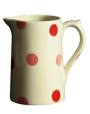 red spot jug small